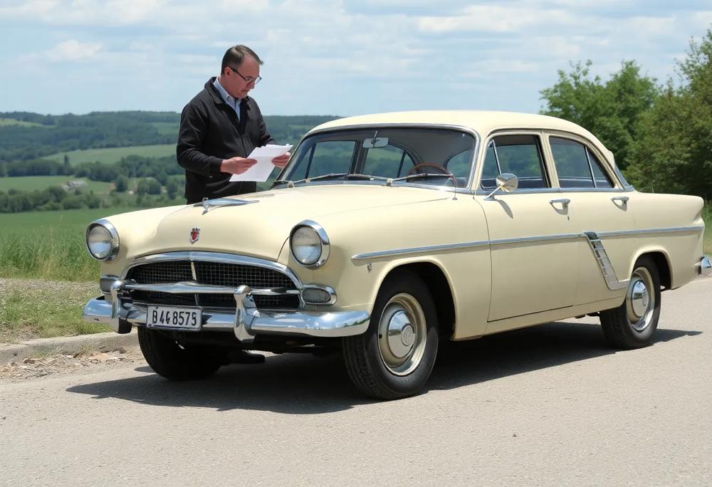 vintage car